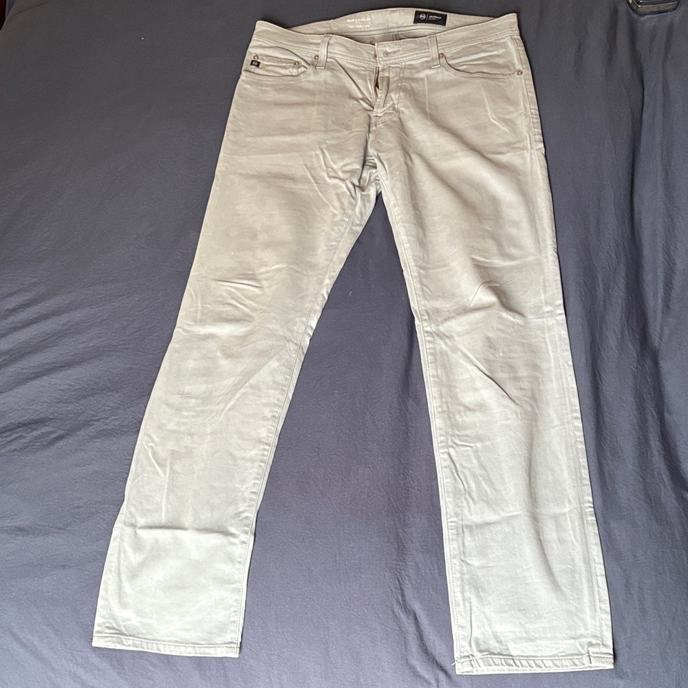 AG Men's Tellis Italian Modern Slim Sky Blue Jeans